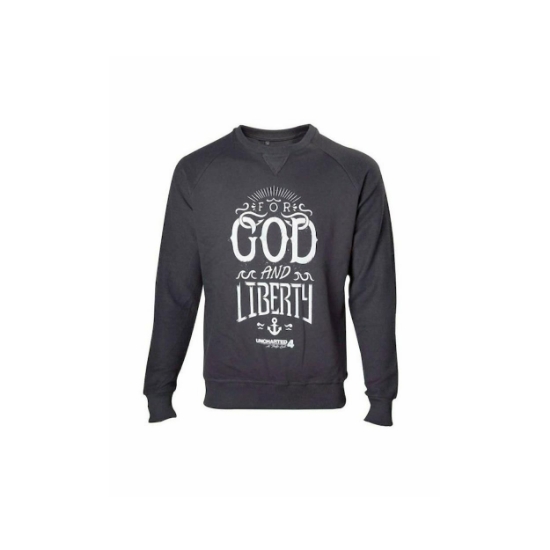 Picture of DIFUZED UNCHARTED 4 - FOR GOD AND LIBERTY SWEATER - SIZE M (SW302030UNC-M)