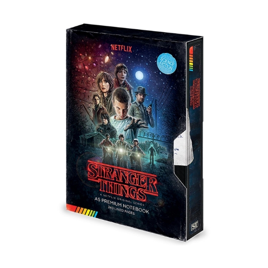 Picture of Pyramid Stranger Things - VHS Premium A5 Notebook (SR72775)