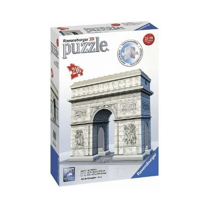 Picture of Ravensburger 3D Puzzle: Arc de Triomphe - Paris (216pcs) (12514)