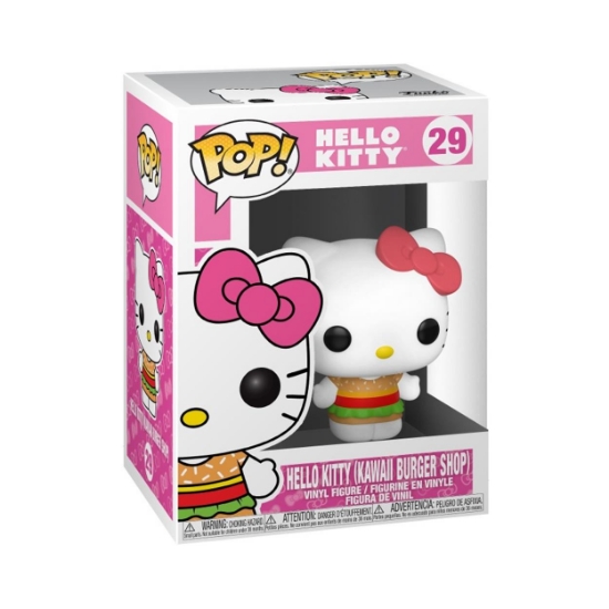 Picture of Funko Pop!: Hello Kitty - Hello Kitty (Kawaii Burger Shop) #29 Vinyl Figure