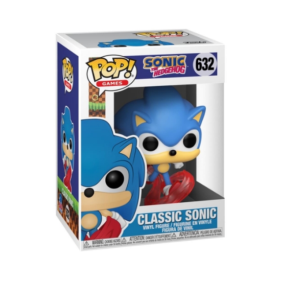 Picture of Funko Pop! Games: Sonic The Hedgehog 30Th Anniversary - Classic Sonic #632 Vinyl Figure