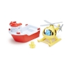 Picture of Green Toys: Rescue Boat with Helicopter (RBH1-1155)