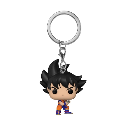 Picture of Funko Pocket Pop!: Dragon Ball Z - Goku With Kamehameha Vinyl Figure Keychain