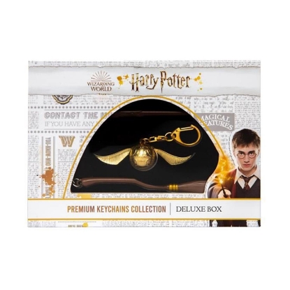 Picture of P.M.I. Harry Potter Premium Keychains Collection- 3 Pack Deluxe Box (Random) (HP8350)