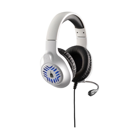 Picture of Spartan Gear - Medusa Wired Headset (compatible with PC, playstation 4, playstation 5, xboxone, xbox series x/s, switch) (color: White/Black)