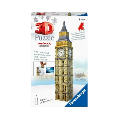 Picture of Ravensburger 3D Puzzle Mini: Big Ben (54pcs) (11246)