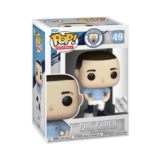 Picture of Funko Pop! Football: Manchester City - Phil Foden #49 Vinyl Figure