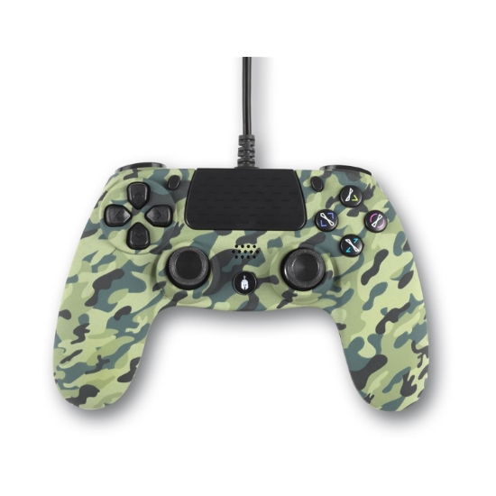 Picture of Spartan Gear - Hoplite Wired Controller (compatible with PC and playstation 4) (colour: Green Camo)