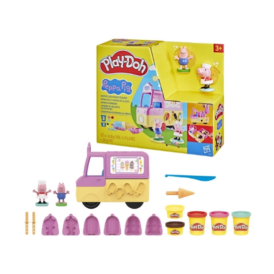 Picture of Hasbro Play-Doh Peppa Pig - Peppa's Ice Cream Playset (F3597)