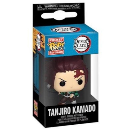 Picture of Funko Pocket Pop!: Demon Slayer: Kimetsu no Yaiba - Tanjiro Kamado Vinyl Figure Keychain