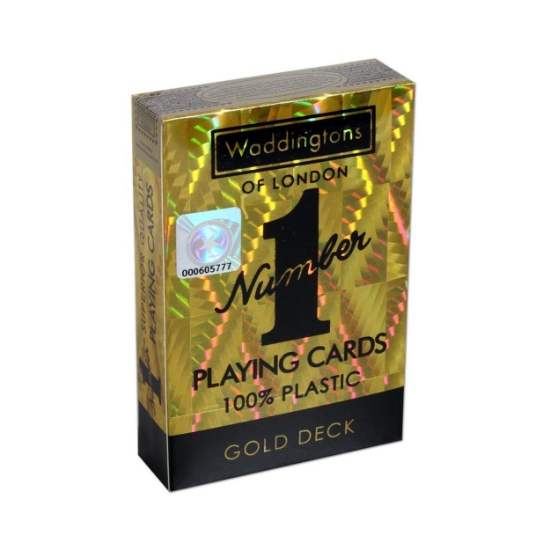 Picture of Winning Moves: Waddingtons No.1 - Gold Playing Cards (029391)