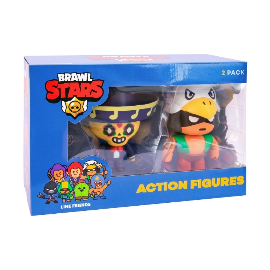 Picture of P.M.I. Brawl Stars Action Figures 16.5cm - 2 Pack (S1) (Random) (BRW6550)