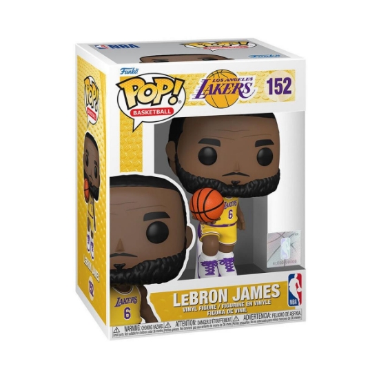 Picture of Funko Pop! Basketball: NBA Lakers - LeBron James #152 Vinyl Figure