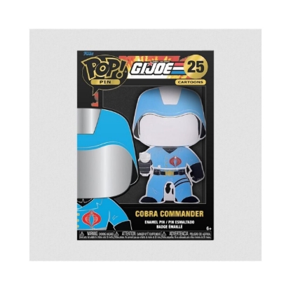 Picture of Funko Pop! Cartoons Pin: GI Joe - Cobra Commander #25 Large Enamel Pin (GIJPP0002)