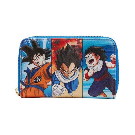 Picture of Loungefly Dragon Ball Z - Trio Zip Around Wallet (DBZWA0014)