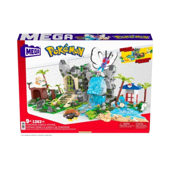 Picture of Mattel Mega Pokemon Adventure Builder: Pokemon Jungle Voyage (HHN61)