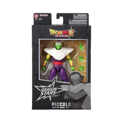 Picture of Bandai Dragon Stars: Dragon Ball Super Hero - Piccolo Poseable Action Figure (40721)