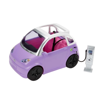 Picture of Mattel Barbie: Electric Vehicle with Charging Station And Plug (HJV36)
