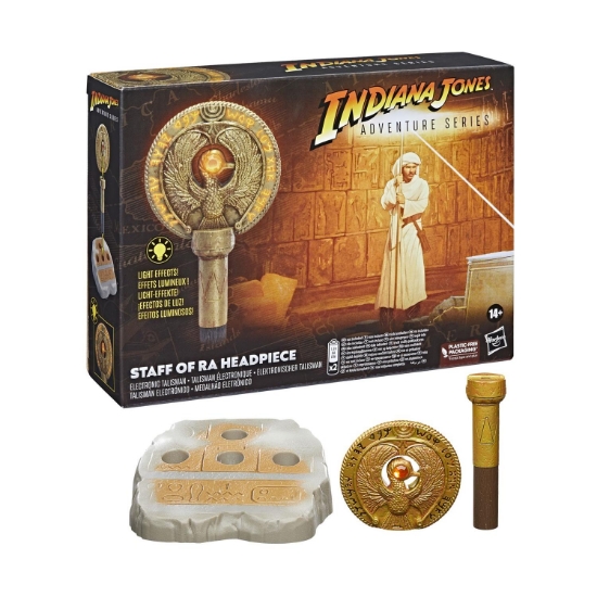 Picture of Hasbro Fans Adventure Series: Indiana Jones Raiders of the Lost Ark - Staff of Ra Headpiece Electronic Talisman (1/1) (F8033)