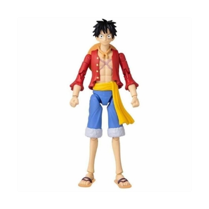 Picture of Bandai Anime Heroes: One Piece - Monkey D. Luffy (Renewal Version) Action Figure (37008)