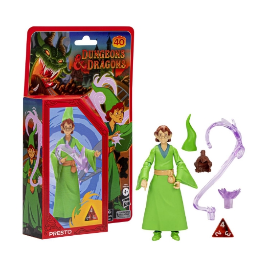 Picture of Hasbro Fans Cartoon Classics: Dungeons & Dragons - Presto Action Figure (15cm) (Excl.) (F4879)