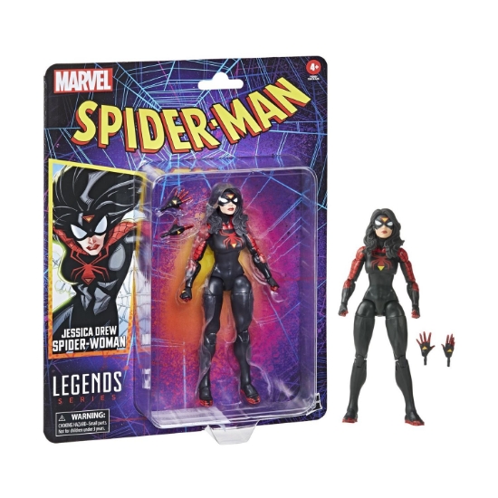 Picture of Hasbro Fans Marvel Legends Series: Spider-Man - Jessica Drew Spider-Woman Action Figure (15cm) (F6569)