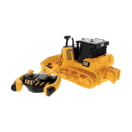 Picture of Carrera CAT R/C Car: Track Type Tractor  (B/O) - 1:35 (37023002)