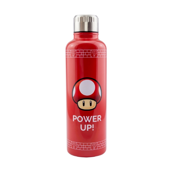Picture of Paladone: Super Mario - Power Up Water Bottle (500ml) (PP5807NNV2)