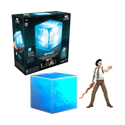 Picture of Hasbro Fans Marvel: Legends Series - Tesseract Electronic Role Play Accessory & Loki Figure Premium Gear (F3437)