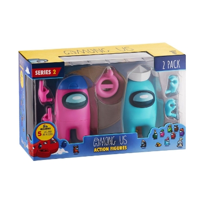 Picture of P.M.I. Among Us Action Figures 2 Pack 11.5 cm (S2) (Random) (AU6215)
