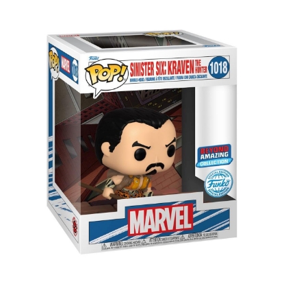 Picture of Funko Pop! Deluxe Marvel Comics: Beyond Amazing Collection - Sinister Six: Kraven The Hunter (Special Edition) #1018 Bobble-Head Vinyl Figure