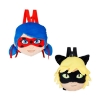 Picture of P.M.I. Miraculous Plush Backpacks 30cm (Random-2 characters to collect-Lady Bug/Black-Cat Noar) (MLB7008)