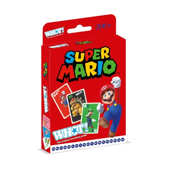 Picture of Winning Moves: Whot! Super Mario Card Game (WM02857-ML1)