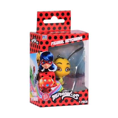 Picture of P.M.I. Miraculous Figural Keychain - 1 Pack (S1) (Random) (MLB8010)