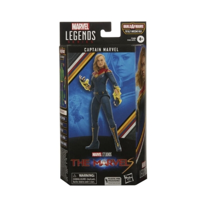Picture of Hasbro Marvel Legends Series Build a Figure Totally Awesome Hulk: The Marvels - Captain Marvel Action Figure (15cm) (Excl.) (F3680)