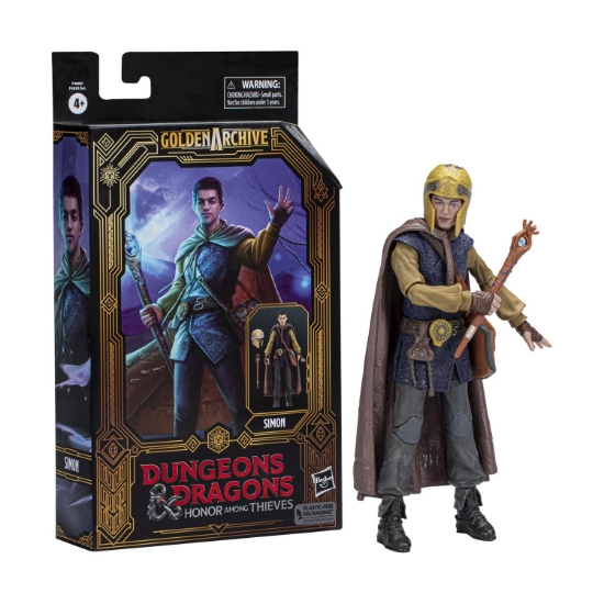 Picture of Hasbro Fans - Dungeons & Dragons Honor Among Thieves: Golden Archive Action Figure - Simon (F4869)