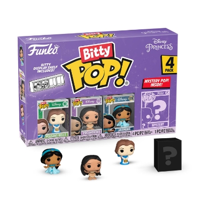 Picture of Funko Bitty Pop! 4-Pack: Disney Princess - Peasant Belle Vinyl Figures