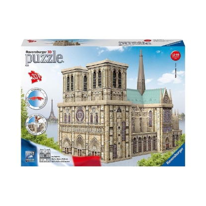 Picture of Ravensburger 3D Puzzle: Cathedrale Notre-Dame de Paris (324pcs) (12523)
