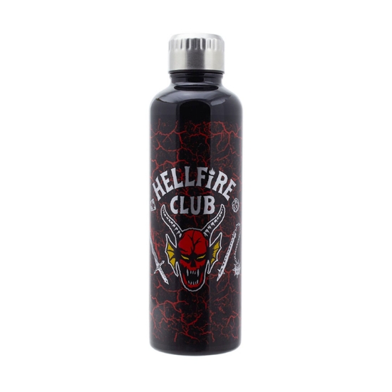 Picture of Paladone: Stranger Things - Hellfire Club Metal Water Bottle (PP9939ST)