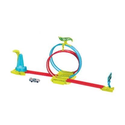 Picture of Mattel Hot Wheels Neon Speeders - Laser Stunt Slamway (HPC05)