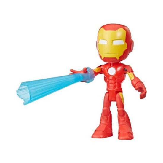 Picture of Hasbro Disney Junior Marvel: Spidey and his Amazing Friends - Iron Man Mini Action Figure (F3998)