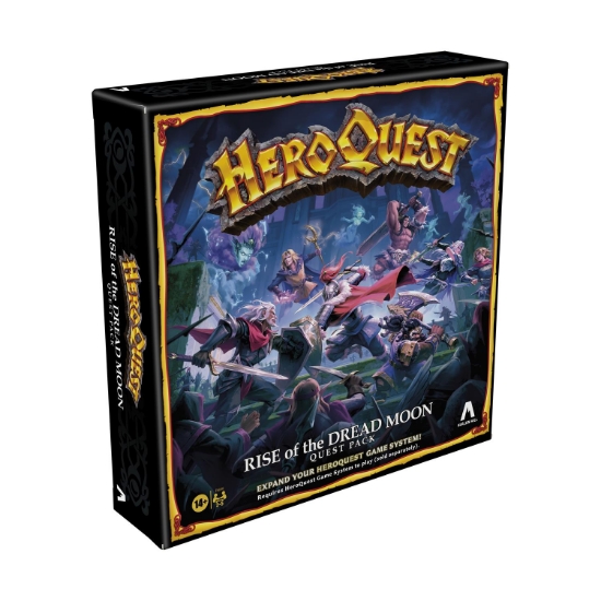 Picture of Hasbro Avalon Hill HeroQuest: Rise of the Dread Moon Quest Pack (Expansion) (English Language) (F6646UU0)