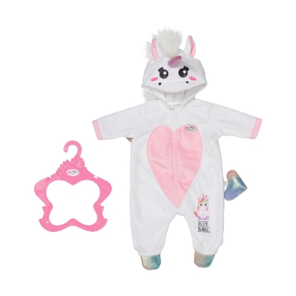 Picture of Zapf Creation: Baby Born Unicorn Onesie (43cm) (832936-116722)