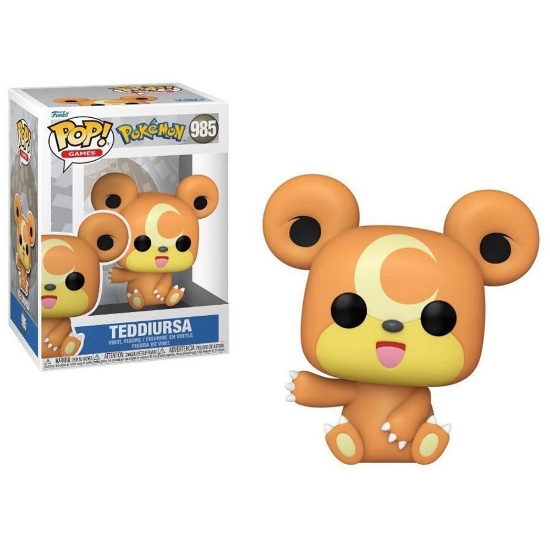 Picture of Funko Pop! Games: Pokemon - Teddiursa #985 Vinyl Figure