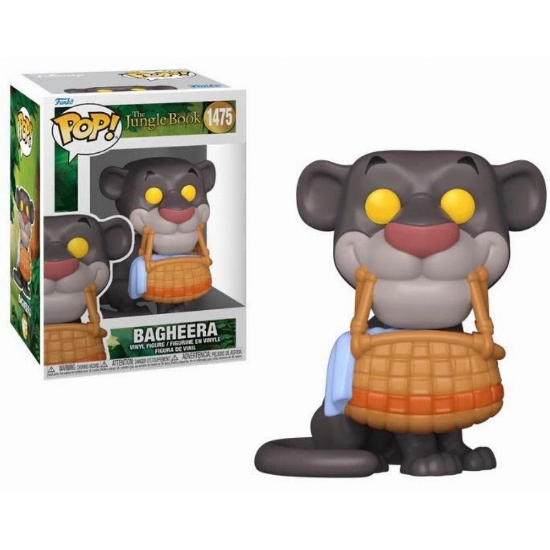 Picture of Funko Pop! Disney: The Jungle Book - Bagheera with Basket #1475 Vinyl Figure
