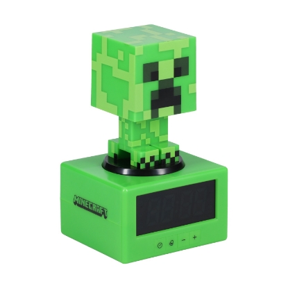 Picture of Paladone Icons: Minecraft - Creeper Alarm Clock (PP11369MCFV3)