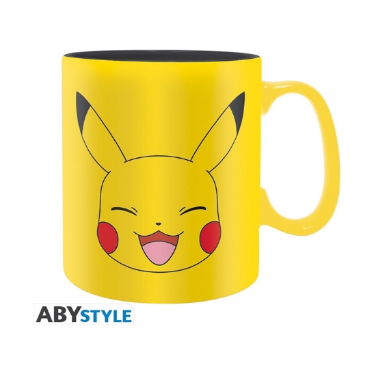 Picture of Abysse Nintendo: Pokemon - Pikachu Face Mug (460ml) (ABYMUGA166/ABYMUGA564)