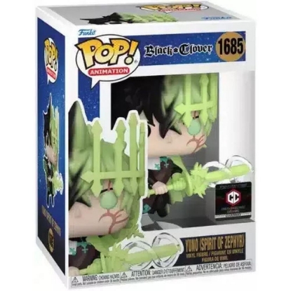 Picture of Funko Pop! Animation: Black Clover - Yuno (Spirit of Zephyr) (Special Edition) #1685 Vinyl Figure