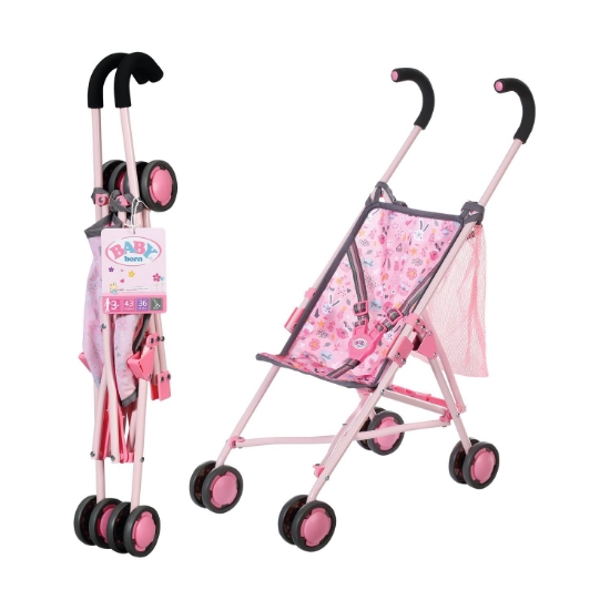 Picture of Zapf Creation: Baby Born - Stroller with Bag (832547-116723)