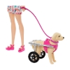 Picture of Mattel Barbie®: You Can Be Anything - Doll with Puppies and Pet Wheelchair Playset (HTK37)